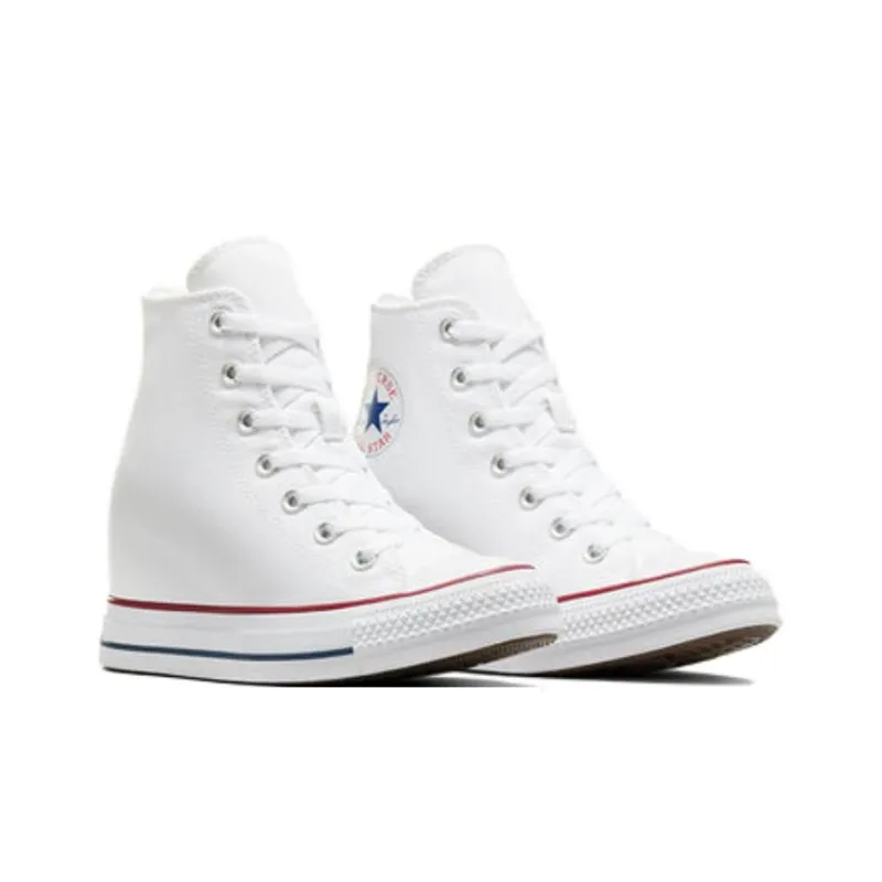 Converse Women's Chuck Taylor All Star Wedge Platform High 'White Red Navy' Women's-2