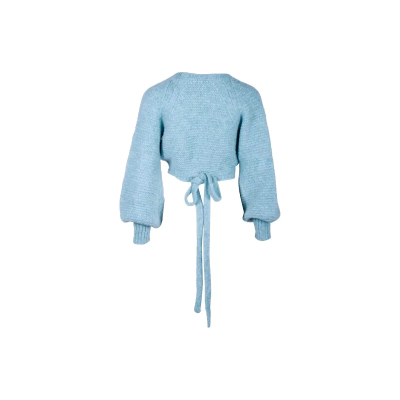 CHANEL FW21 Sweater Women's Light Blue-2