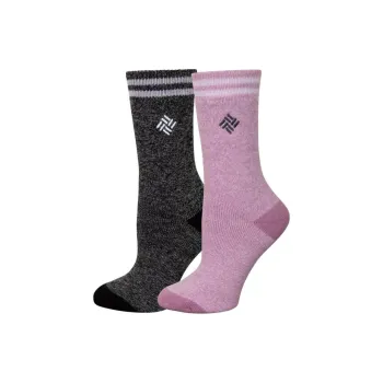 Columbia Women's Midweight Thermal 2PK Sock Mid-Calf Socks Women's 2 Pack