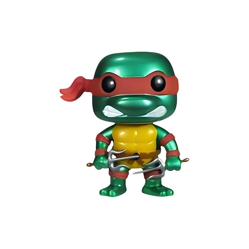 Funko Pop! Television Teenage Mutant Ninja Turtles RaphaelMetallic Sdcc Figure #61-3