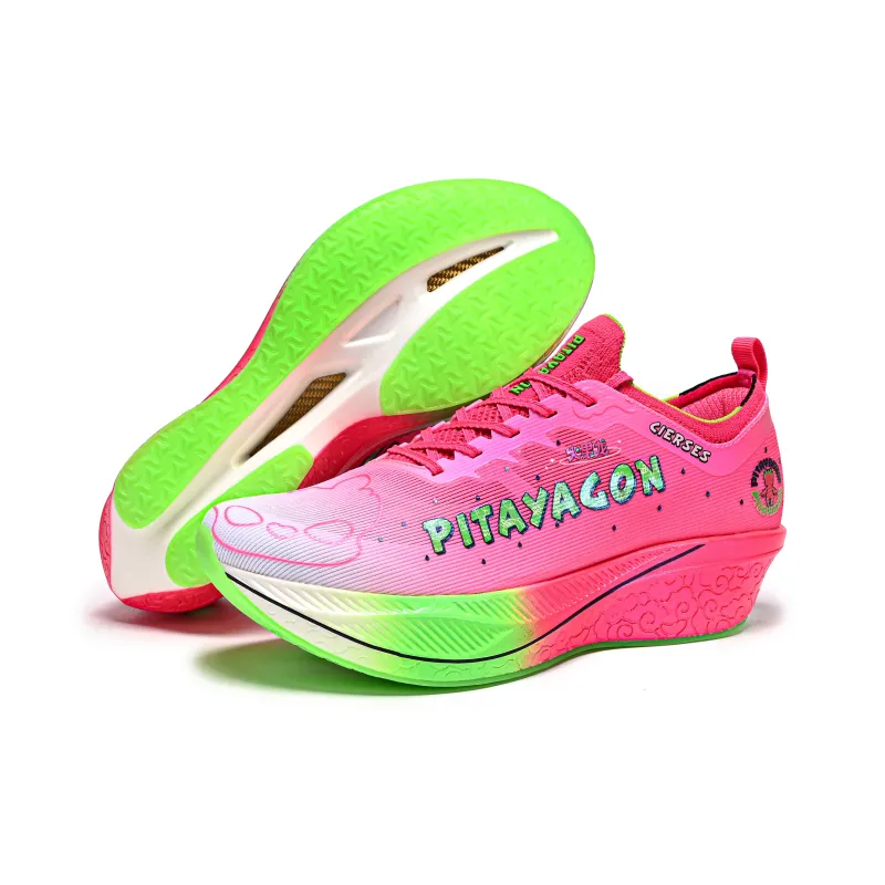 HUOGUOLONG X BINGTANGXUELI x CIERSES Low Top Racing Air Cushion Running Shoes Unisex-5
