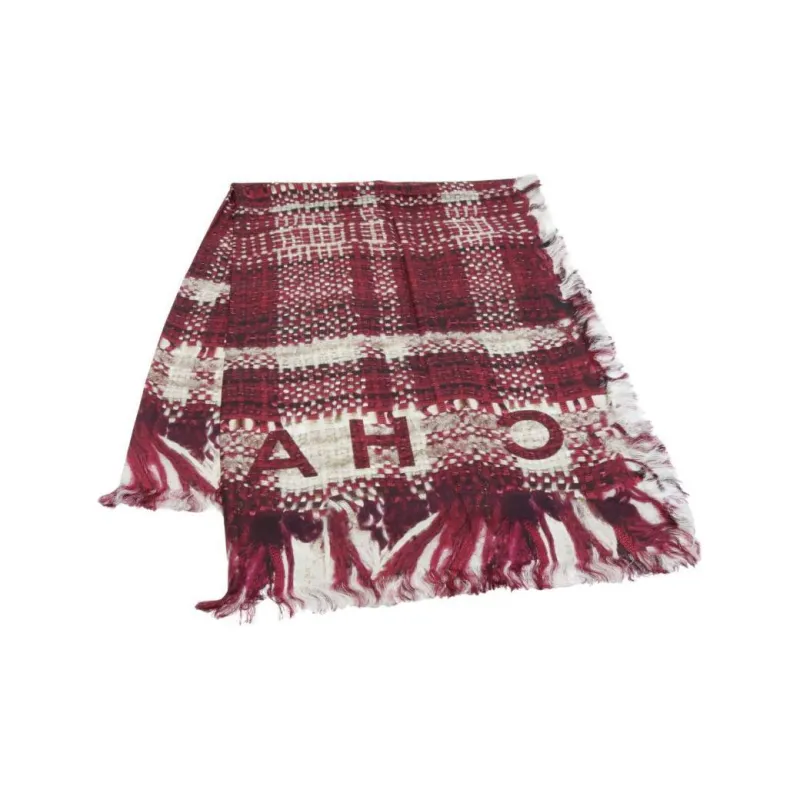 CHANEL 1986 1988 Tweed Scarf-1
