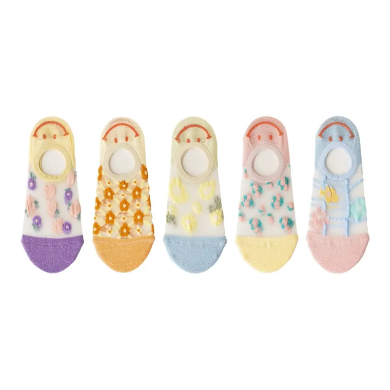 MIIOW No Show Socks Women's Combo Set-20