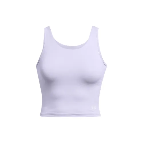 Under Armour Sleeveless Sports Shirts Women's Light Purple