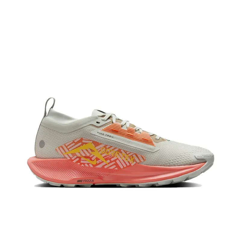 Nike React Pegasus Trail 5 Gore Tex Light Silver Light Wild Mango Vintage Coral Hyper Crimson Women's-1
