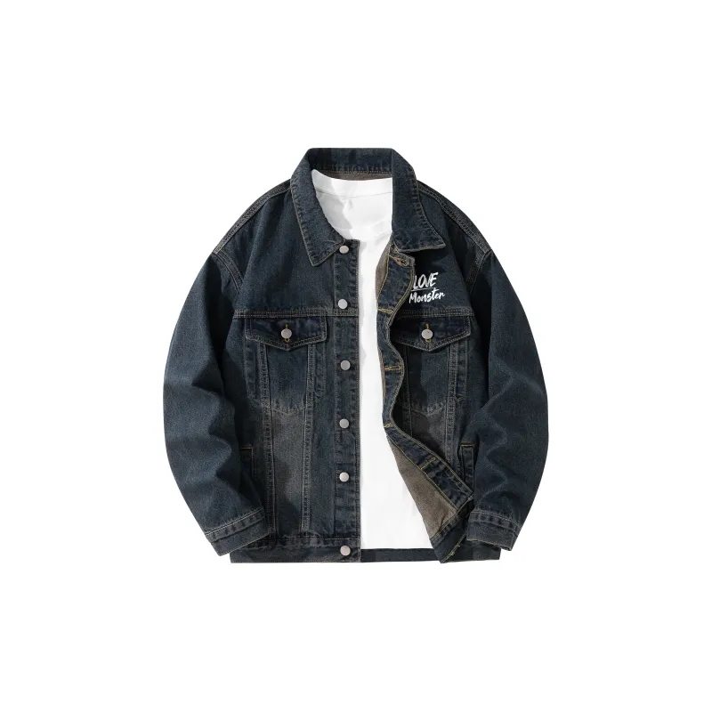Love Monster Denim Jacket Unisex-16