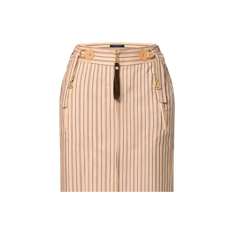 LOUIS VUITTON Neverfull Stripes Utility Skirt-3