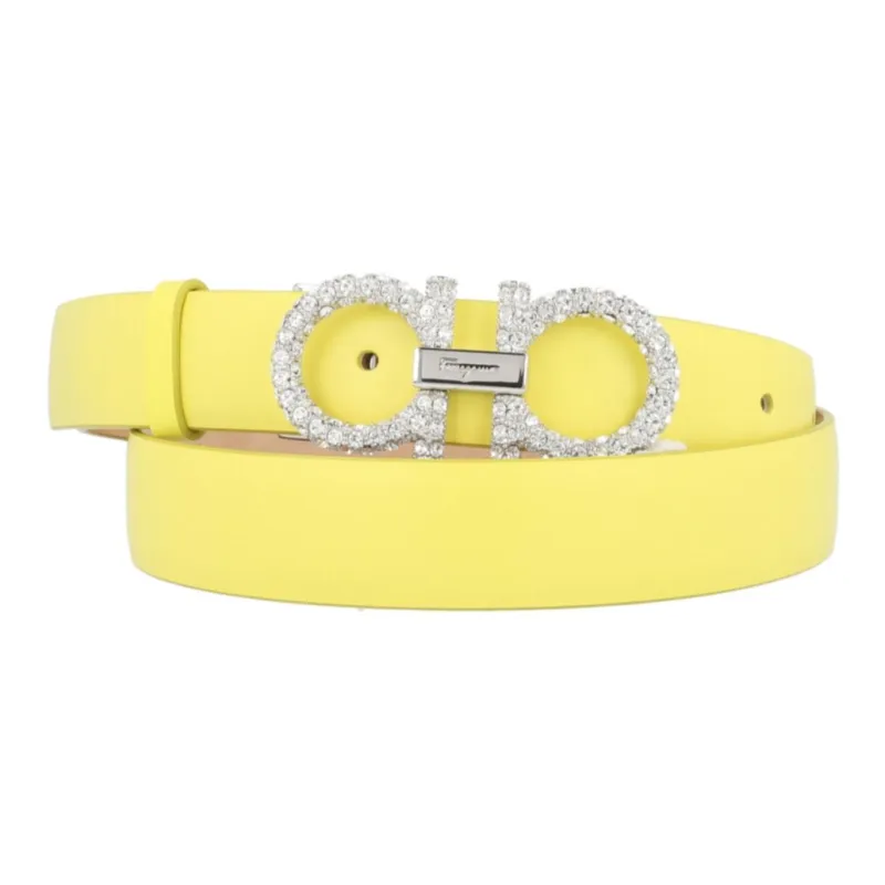 Ferragamo Embellished Gancini Belt-1