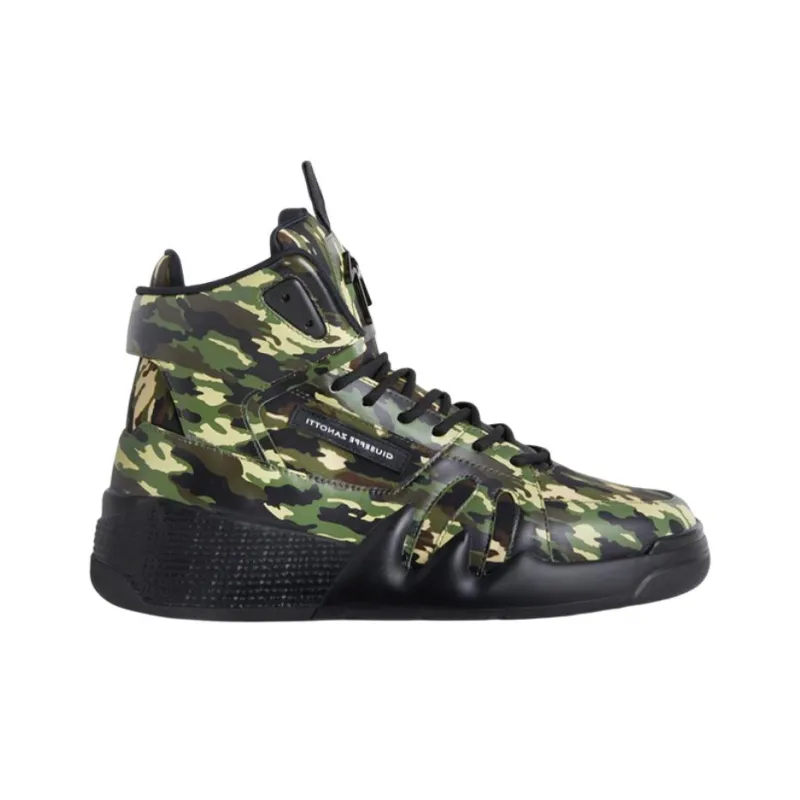 Giuseppe Zanotti Talon Camouflage High top Sneakers-1