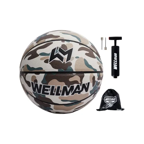 WELLman PU Basketball Camouflage Size 7 Training