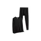 Black[Crew Neck 1 Set]