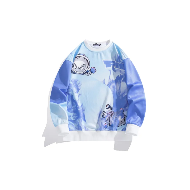 FireMonkey Astronaut Collection Sweatshirt Unisex Blue-1