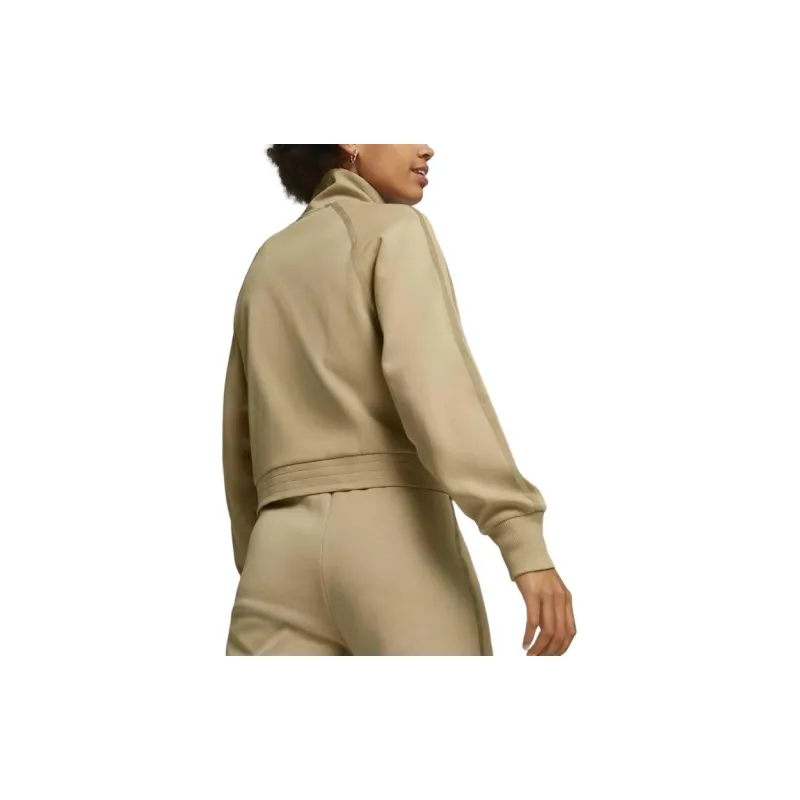 PUMA T7 T7 Track Jacket Jacket Women's Khaki-3
