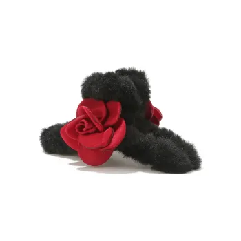 Like A Dream Acrylic Plush Hair Clips Women's
