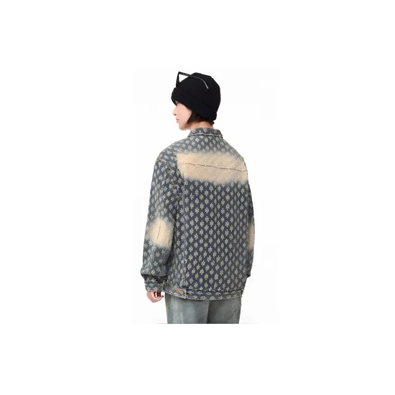 TESTUNG Denim Jackets Unisex-4