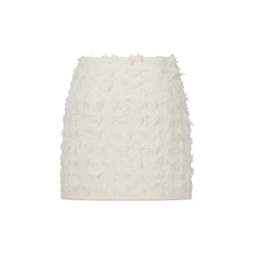 D'zzit Casual Short Skirts Women's White