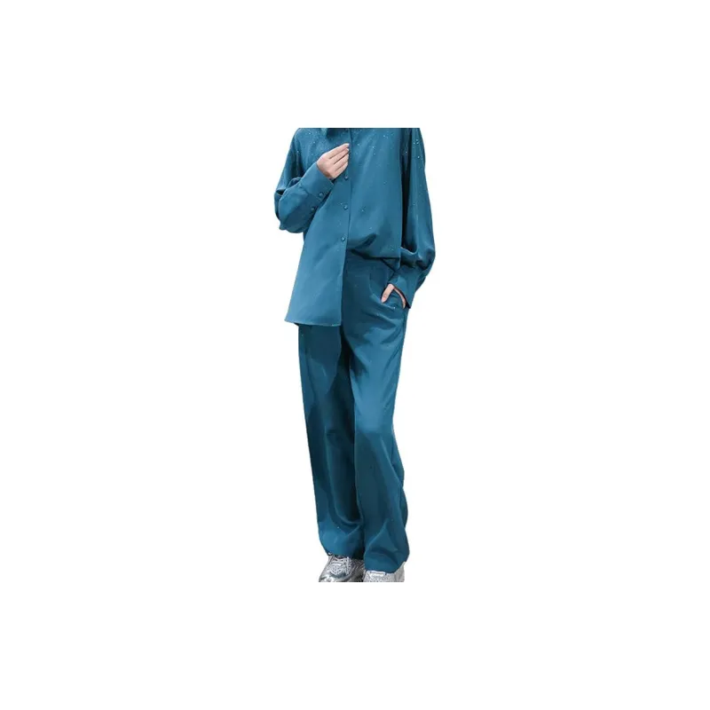 BESIONIA FW24 Shirt Women's Peacock Blue-1