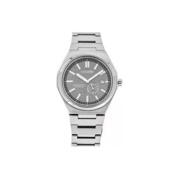 CITIZEN Automatic Mechanical Movement Titanium Strap Watch Men's Watches Gray Dial