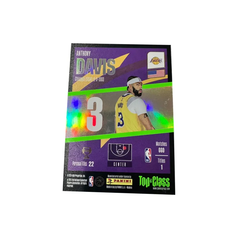 PANINI Lakers Anthony Davis AD TC Collection Teca Unstoppable Player Card Rare Card Sports Cards 1 Pc-1