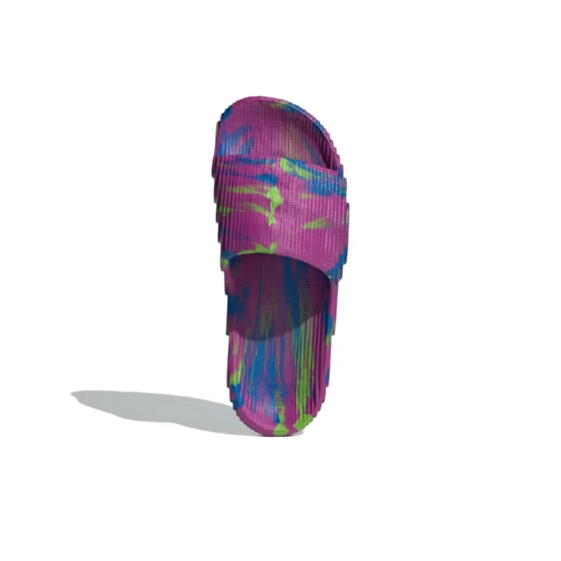 Adidas Originals ADILETTE 22 Slip-Resistant Odor-Resistant Slide Slippers Unisex Fuchsia-3