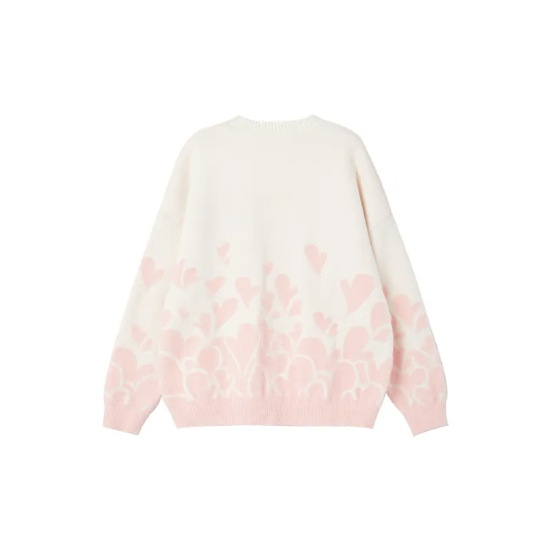 B.Duck Sweaters Women's Pink-1