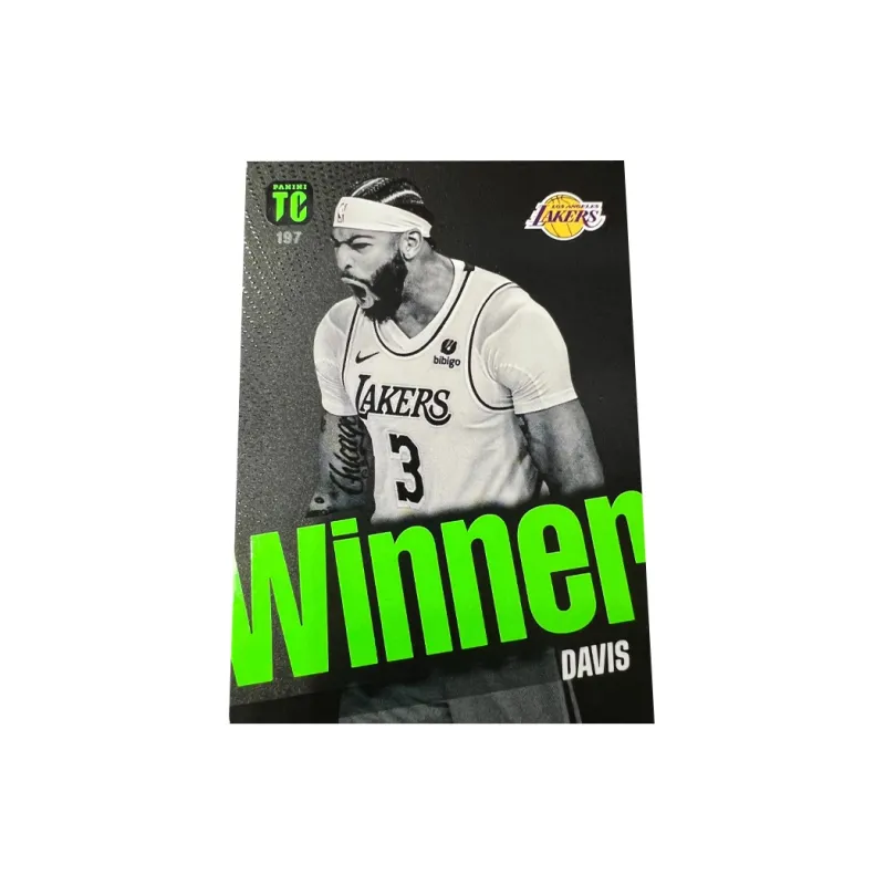 PANINI Lakers Anthony Davis AD TC Collection Teca Unstoppable Player Card Rare Card Sports Cards 1 Pc-0