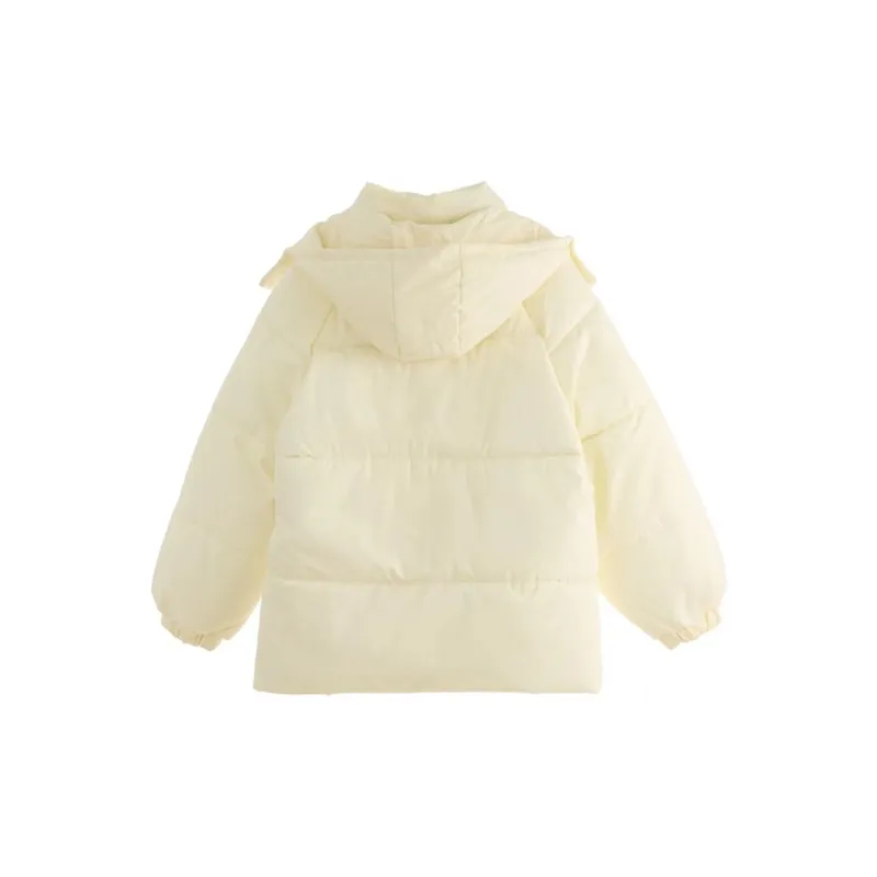 Incolore Puffer Jacket Women's Light Yellow-1