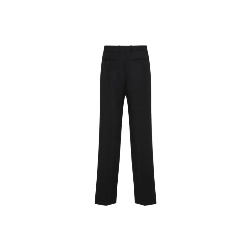 DRIES VAN NOTEN Pleated Tailored Trousers-1