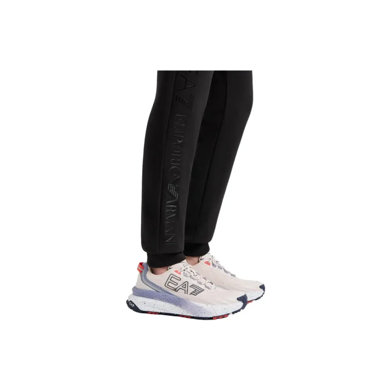 EMPORIO ARMANI EA7 FW24 Knitted Sports Pants Women's Black-5