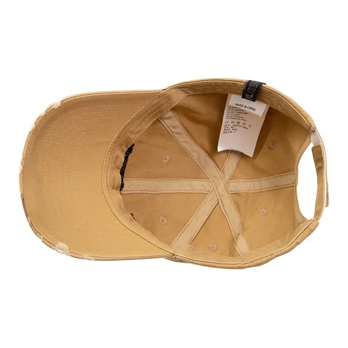 KARL LAGERFELD Cotton Baseball Caps Unisex Yellow-5