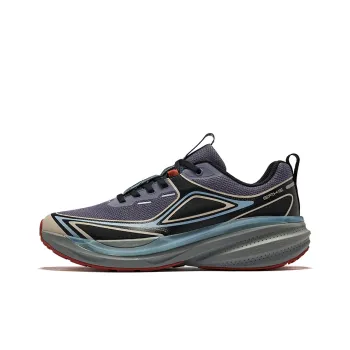 Erke Aspect Cushioning Rebound Low Top Running Shoes Men's Program Gray True Black