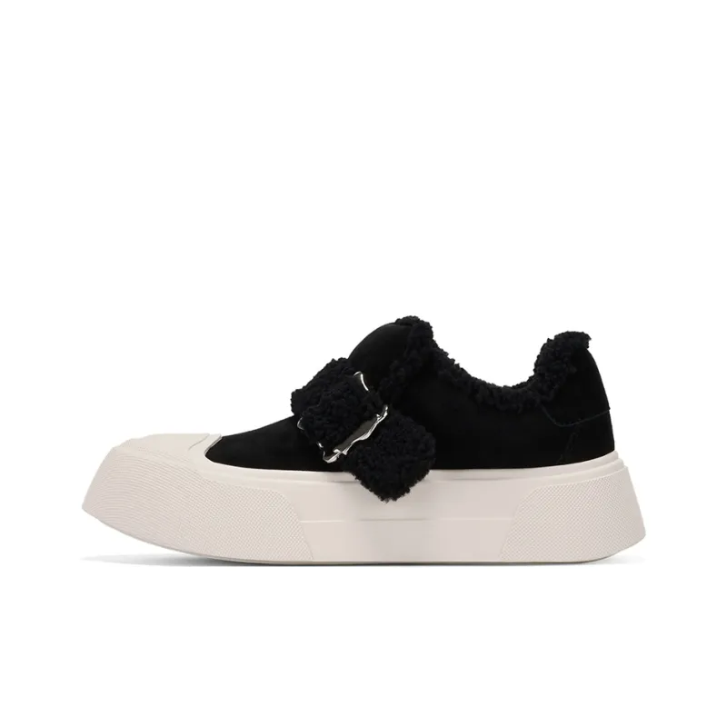 GG CC Skateboard Shoes Women's Low Top Black/Khaki-0