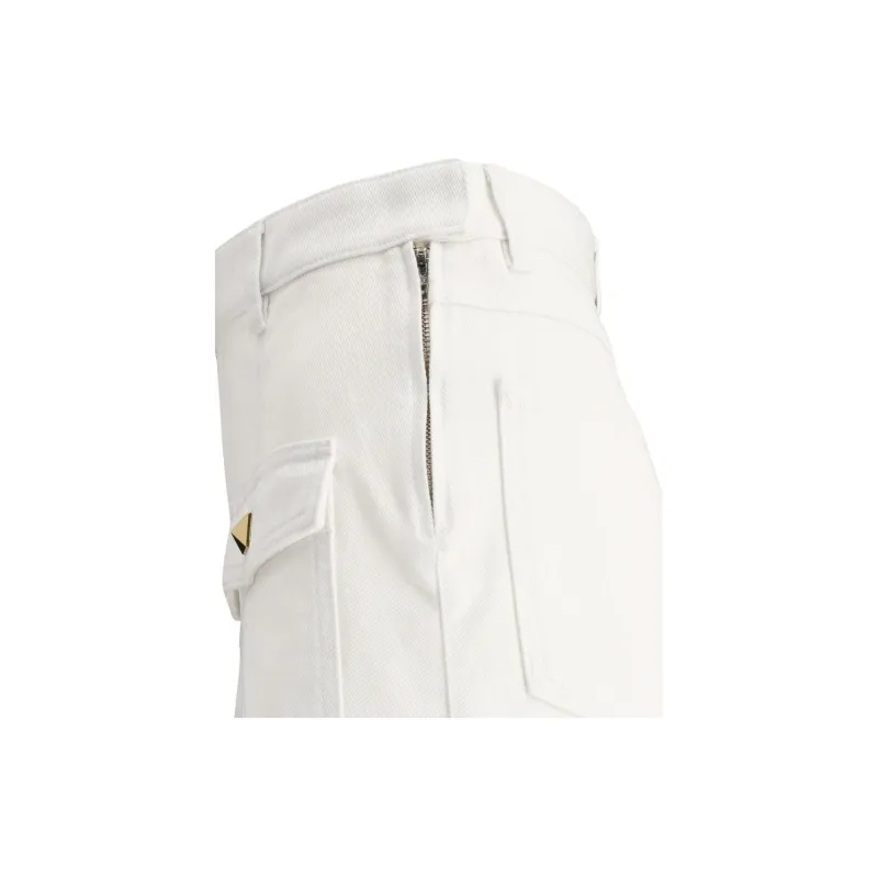Valentino Casual Shorts Women's White-2