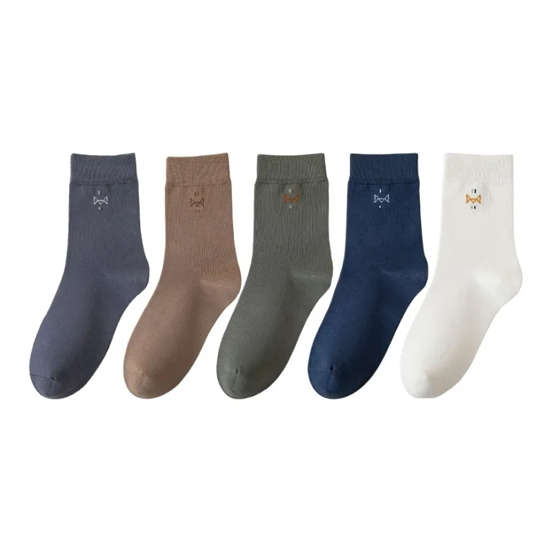 MIIOW Mid Calf Socks Men's Combo Set-8