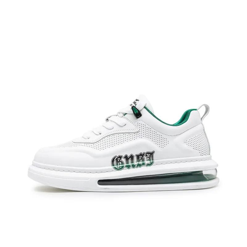 G.N.SHIJIA Lightweight Breathable Height Increasing Low Top Skateboard Shoes Men's-7