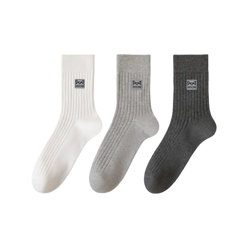 MIIOW Mid Calf Socks Men's Combo Set-16