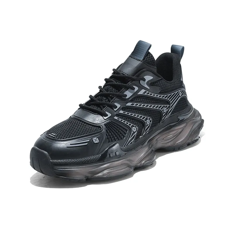 DM Wear Resistant Height Increasing Low Top Chunky Sneakers Men's Box Included-10