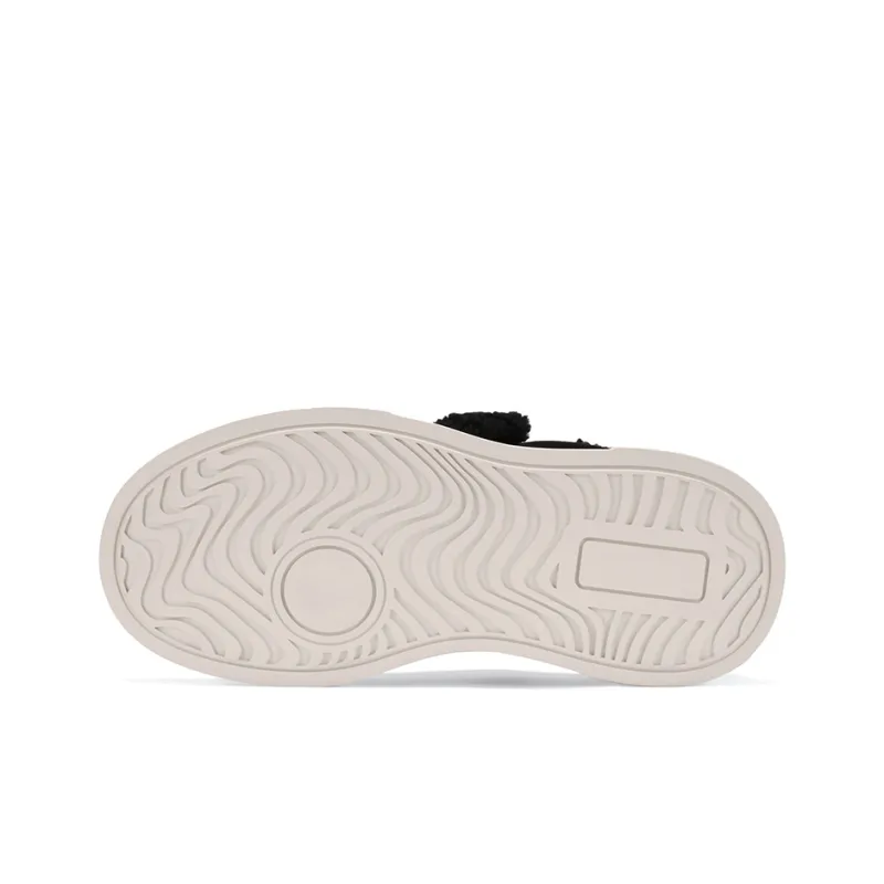GG CC Skateboard Shoes Women's Low Top Black/Khaki-4