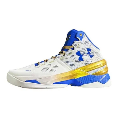 Yi Shot Ball shoes erhalte A Pair Of Signed Under ARMOUR Curry 2 With SA Certificate Including Display Case Unisex