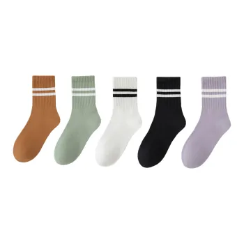 Yalu Mid-Calf Socks Women's 5 Pack