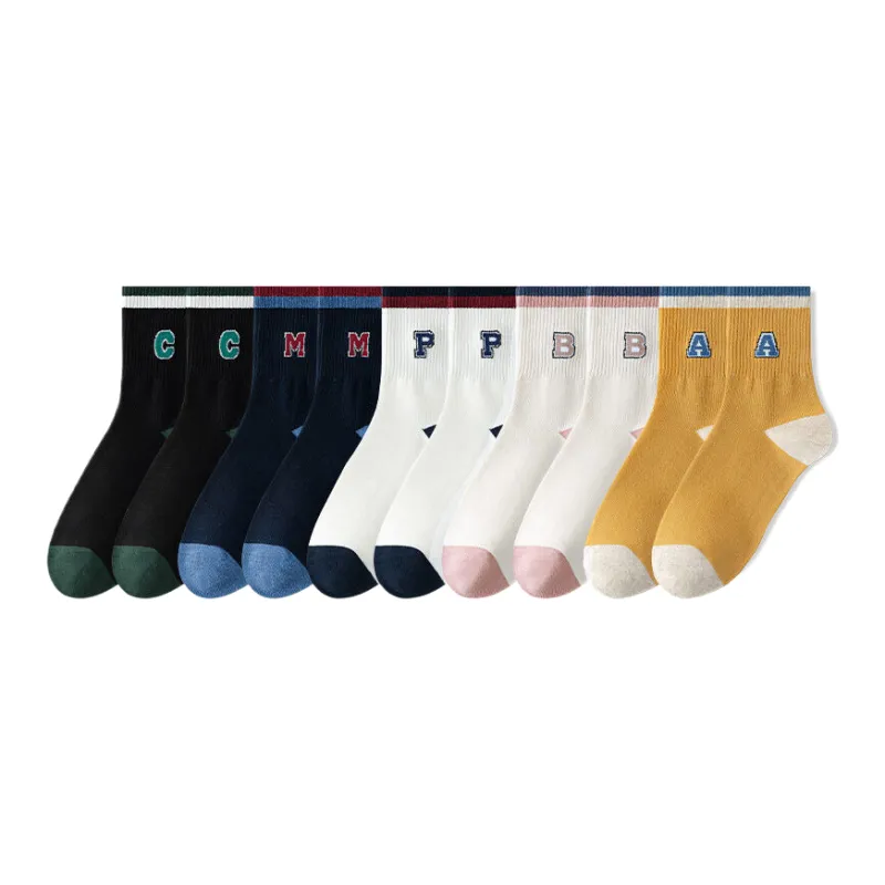 Lan Miao Mid Calf Socks Women's 10 Pack-0