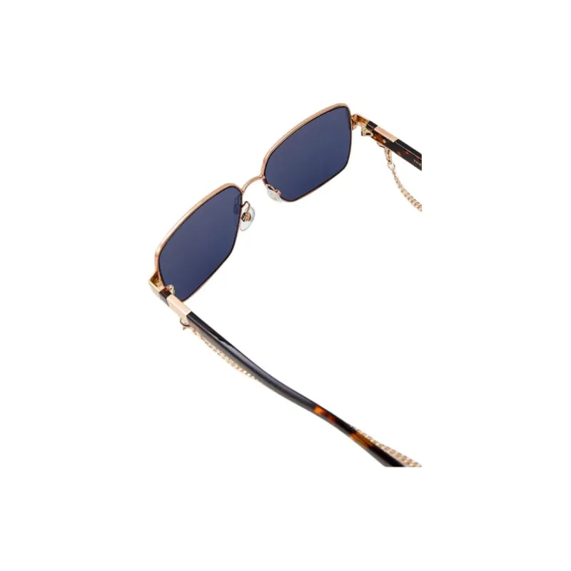 MARC JACOBS Metal Irregular Shape Sunglasses Women's Gold-3