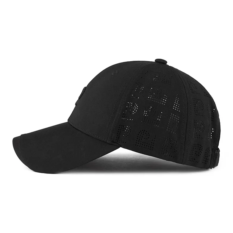 PIERRE CARDIN Polyester Baseball Caps Men's Black-1