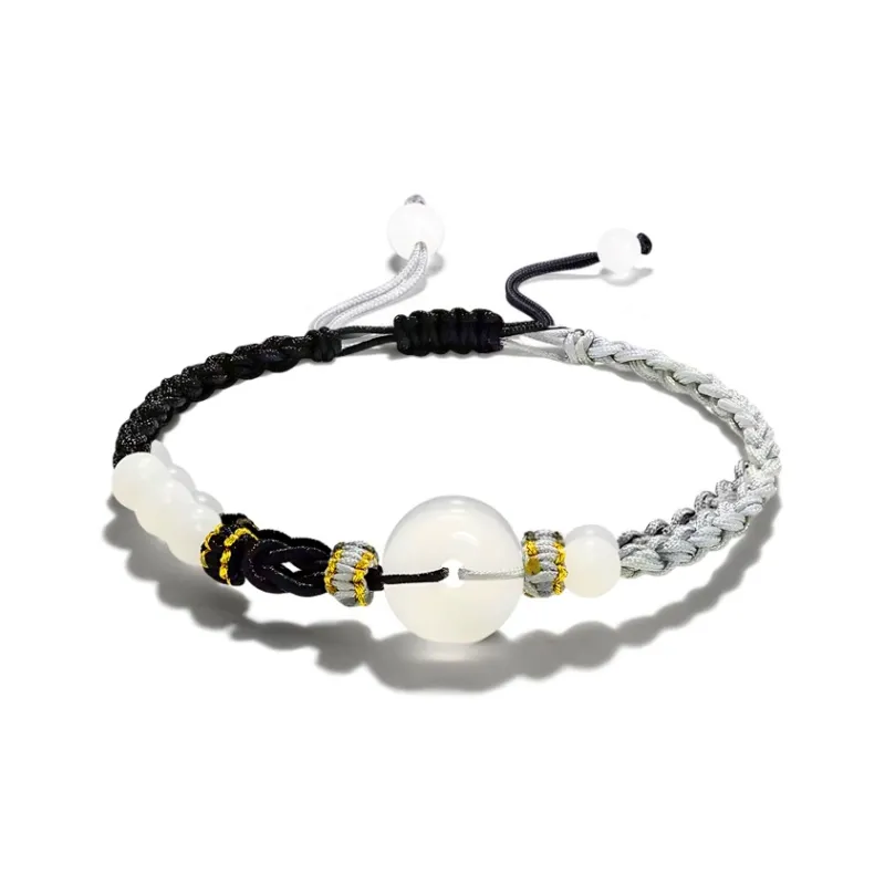 Shiban Agate Jade Bracelets Unisex-9