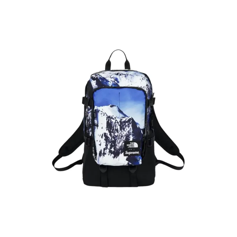 Supreme The North Face Mountain Expedition Backpack TNF The North Face Collaboration FW17 Nylon Backpack Unisex Black-0
