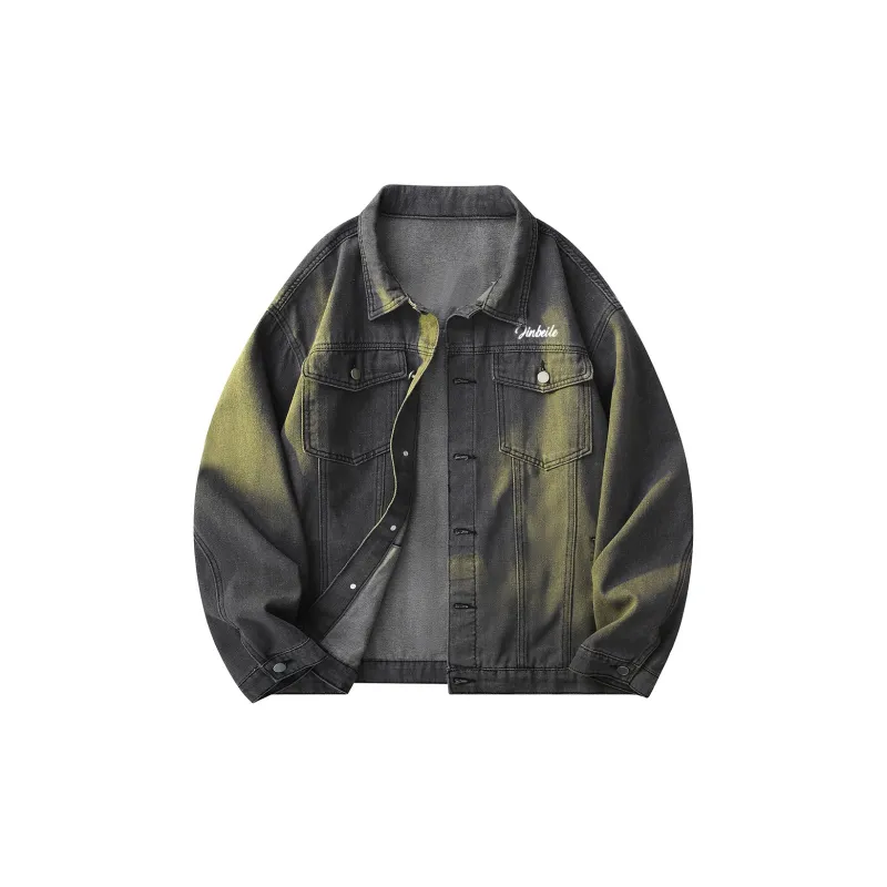 JINBEILE Denim Jackets Unisex-15