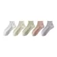 A Set-White+Ecru+Cyan+Pink+Purple (5 Pack)