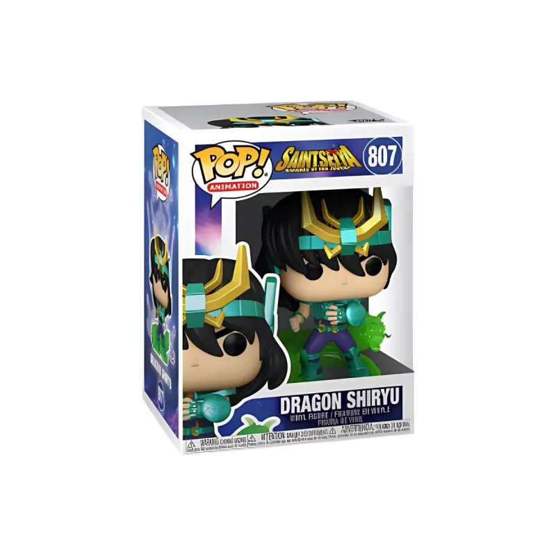 Funko Saint Seiya Shiryu The Saint Fighter Chibi Figures-3