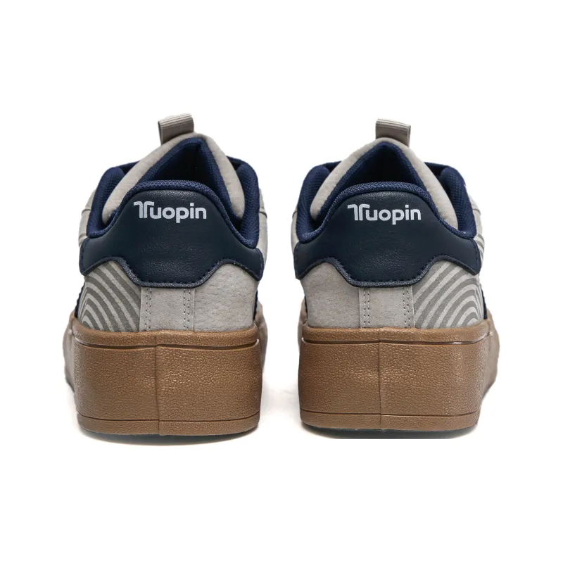 TUOPIN Non slip Lightweight Low Top Skateboard Shoes Women's Apricot-10