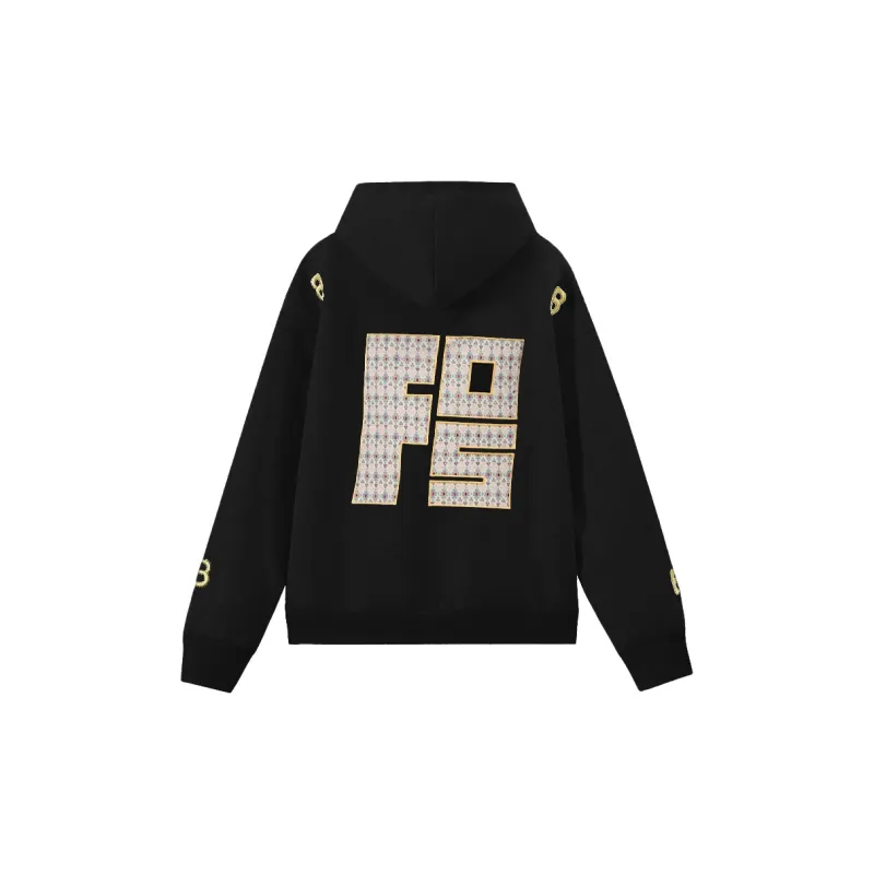PAZZO Fashion Sports Loose Fit Long Sleeved Hooded Top Unisex-11